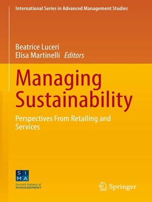 cover image of Managing Sustainability
